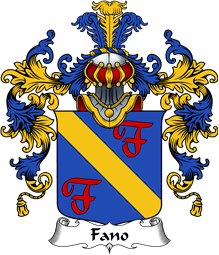 Italian Family Coat of Arms (v.25b) Fano