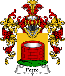 Italian Family Coat of Arms (v.25b) Pozzo