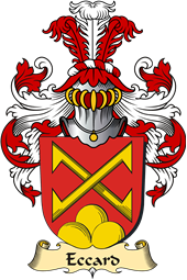 v.23 Coat of Family Arms from Germany for Eccard