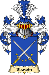 French Family Coat of Arms (v.23) for Blandin