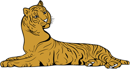Tiger Couchant Reguardant