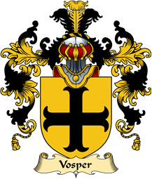 English Family Coat of Arms (v.25) Vosper