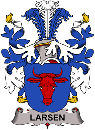 Coat of arms used by the Danish family Larsen