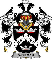 Irish Family Coat of Arms (v.25b) Wiseman