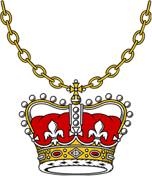 Crown Pendent-England (For Bottom of Shield)