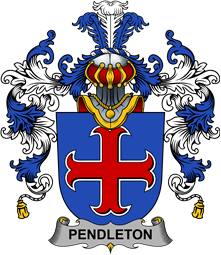 Irish Family Coat of Arms (v.25b) Pendleton