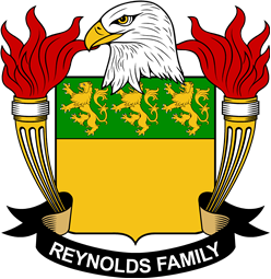 Coat of arms used by the Reynolds family in the United States of America