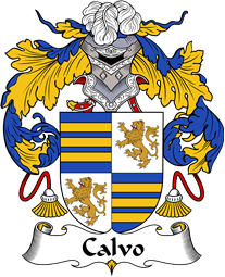 Spanish Coat of Arms for Calvo