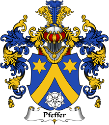 German Wappen Coat of Arms (v.25) Pfeffer
