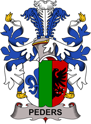 Norwegian Coat of Arms for Peders