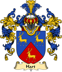 English Family Coat of Arms (v.25) Hart II