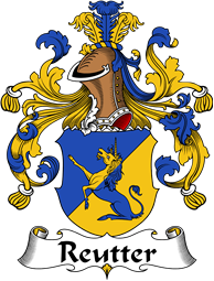 German Wappen Coat of Arms for Reutter