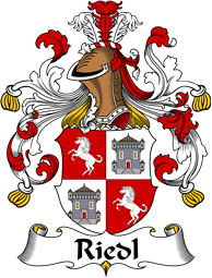 German Wappen Coat of Arms for Riedl