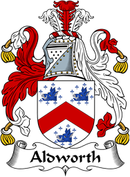 English Coat of Arms for the family Aldworth