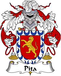 Portuguese Coat of Arms for Pita or Pitta