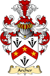 Irish Family Coat of Arms (v.23) for Archer