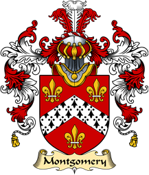 Welsh Family Coat of Arms (v.25) Montgomery (Sir John, of Walys)