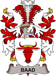 Coat of arms used by the Danish family Baad 2