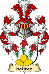 v.23 Coat of Family Arms from Germany for Saffran