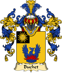 French Family Coat of Arms (v.25) Buchet