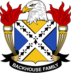 Coat of arms used by the Backhouse family in the United States of America