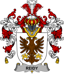 Irish Family Coat of Arms (v.25b) Reidy or O