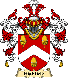 English Family Coat of Arms (v.25) Highfield