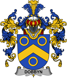 Irish Family Coat of Arms (v.25b) Dobbyn