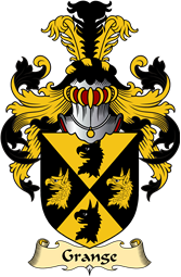 English Coat of Arms (v.23) for the family Grange