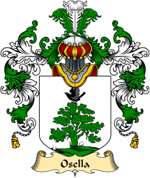 Italian Family Coat of Arms (v.25a) Osella