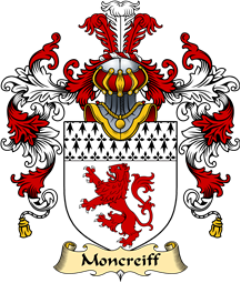 Scottish Family Coat of Arms (v.25) Moncreiff