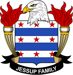 Coat of arms used by the Jessup family in the United States of America