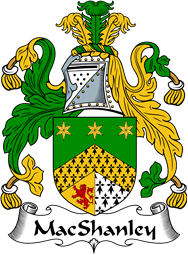 Irish Coat of Arms for MacShanley