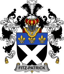 Irish Family Coat of Arms (v.25b) Fitz-Patrick
