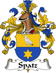 German Wappen Coat of Arms for Spatz