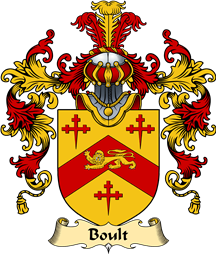 English Family Coat of Arms (v.25) Boult or Bolt