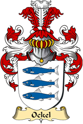 v.23 Coat of Family Arms from Germany for Ockel