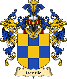 Italian Family Coat of Arms (v.25a) Gentile