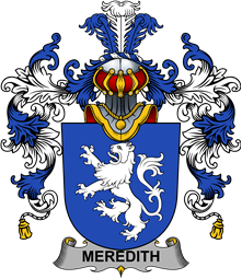 Irish Family Coat of Arms (v.25b) Meredith