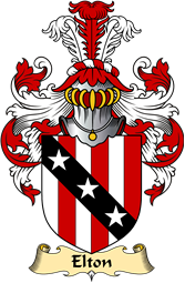 English Coat of Arms (v.23) for the family Elton