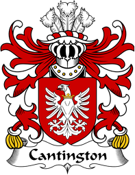 Welsh Coat of Arms for Cantington (of Trewilym, Pembrokeshire)