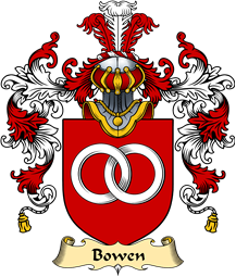 Welsh Family Coat of Arms (v.25) Bowen (of Llwchmeilir, Pembrokeshire)