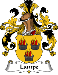 German Wappen Coat of Arms for Lampe