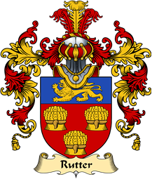 English Family Coat of Arms (v.25) Rutter