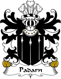 Welsh Coat of Arms for Padarn (PEISRUDD)