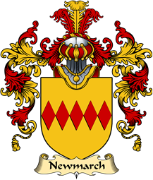 Welsh Family Coat of Arms (v.25) Newmarch (Conqueror of Brycheiniog 11th century)