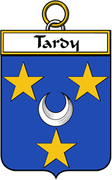 French Coat of Arms Badge for Tardy