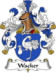 German Wappen Coat of Arms for Wacker