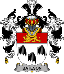 Irish Family Coat of Arms (v.25b) Bateson