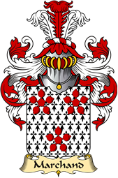 French Family Coat of Arms (v.23) for Marchand